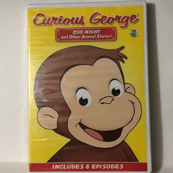 3 Curious George DVDs Holiday 2 pk, Zoo, Birthdays - Picture 5 of 8